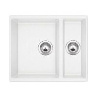 FABIANO Кухонная мойка Quadro 56x46x15 Alpine White (8221.301.0481)
